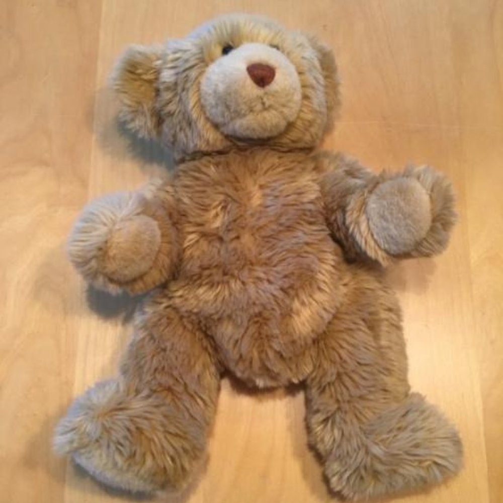 Build-A-Bear Shaggy Tan Teddy Bear - Retired